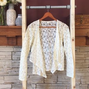 Jacket with “flower print”